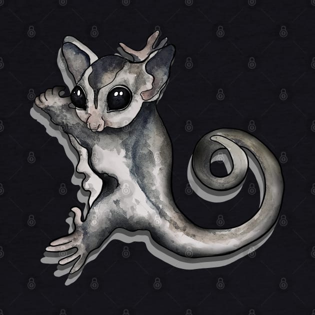 Sugar Glider Cling by Zodiart